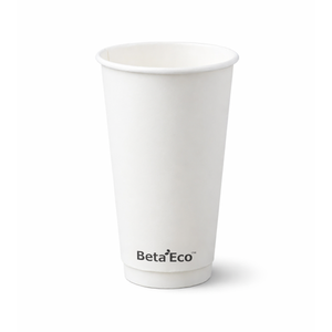 BetaEco SD Wall 16oz White Coffee Cup - 500ctn
