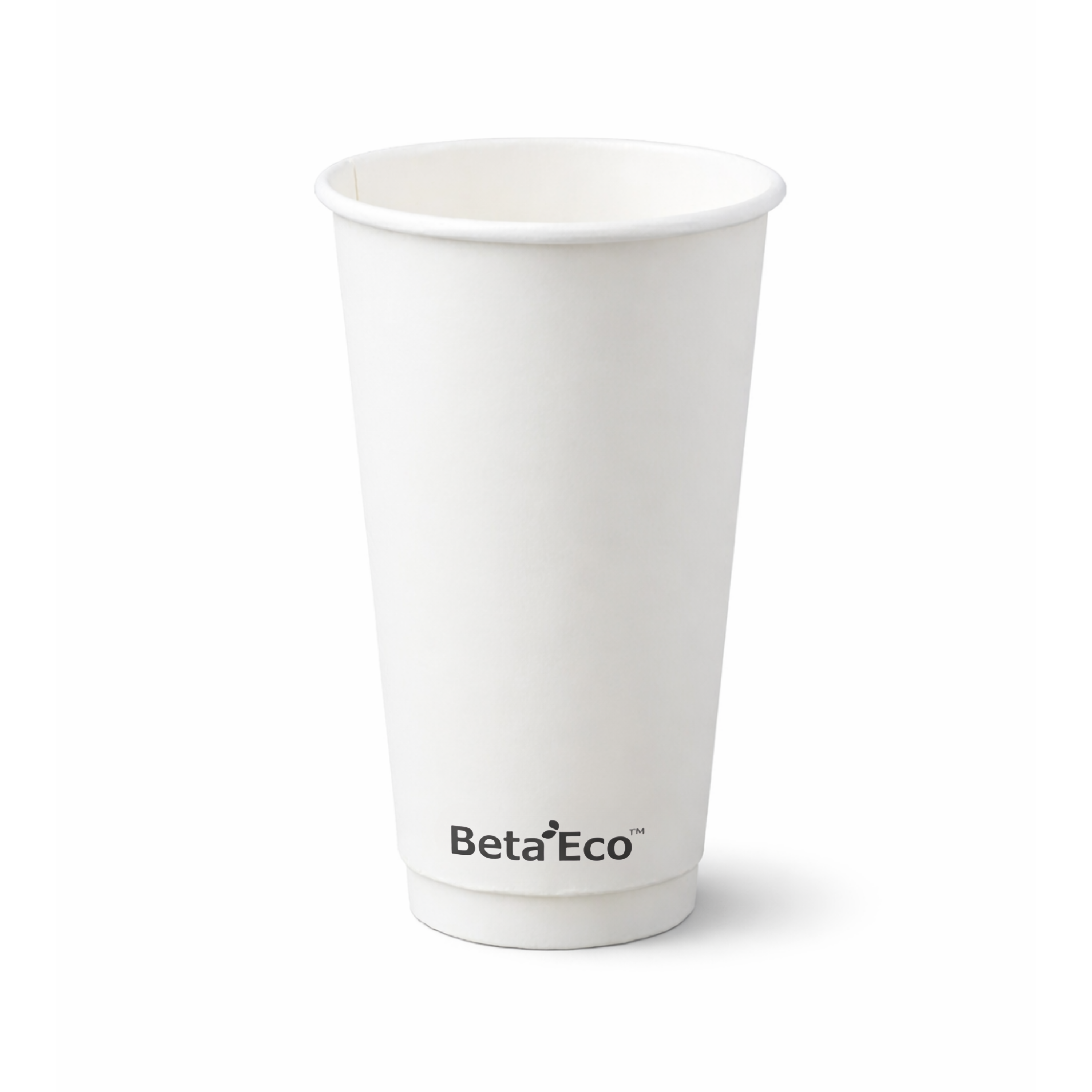 BetaEco SD Wall 16oz White Coffee Cup - 500ctn