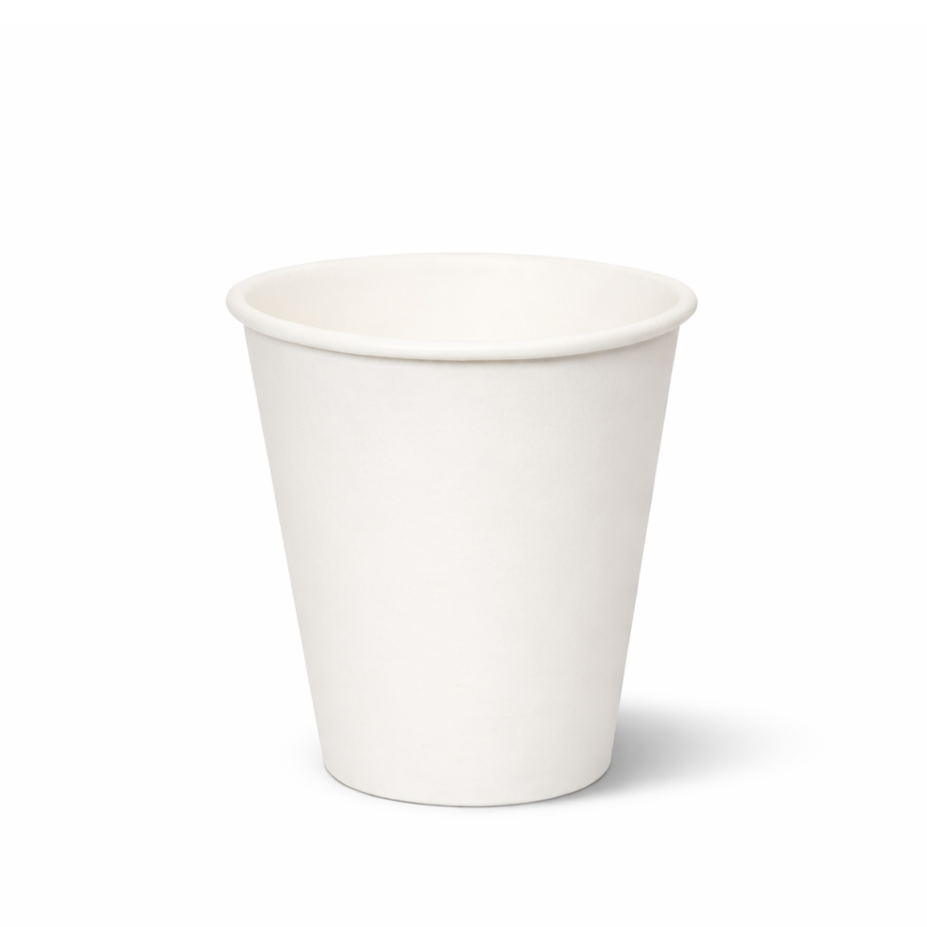 BetaEco Single Wall 8oz White Coffee Cup (80mm)