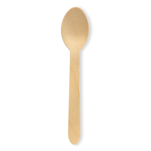 BetaEco Wooden Cutlery Dessert Spoon 1000 (10x100)