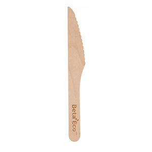 BetaEco Wooden Cutlery Knife 1000 (10x100)