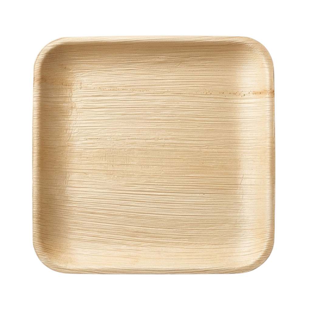 Beta Leaf Square  Plate 9x9 - 100ctn