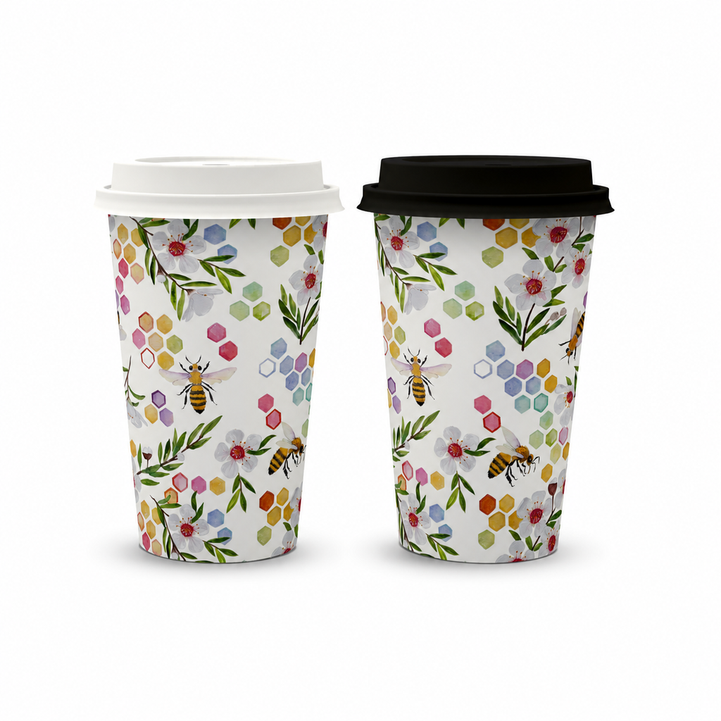16oz (460ml) NaturalPak Single Wall Trend Cup