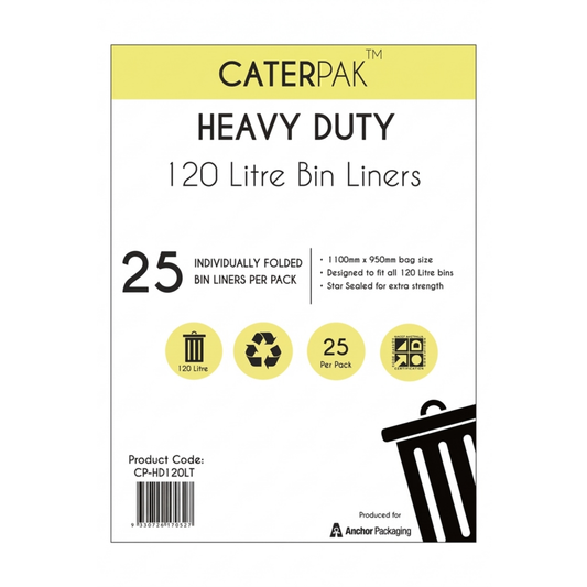 CaterPak Heavy Duty Bin Liner 120L