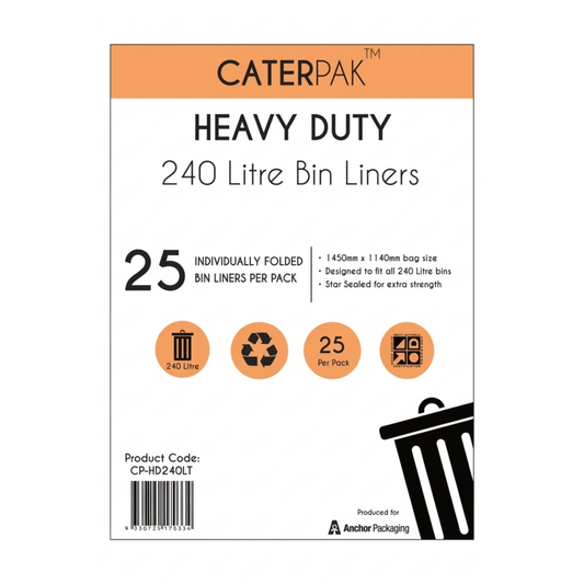 CaterPak Heavy Duty Bin Liner 240L
