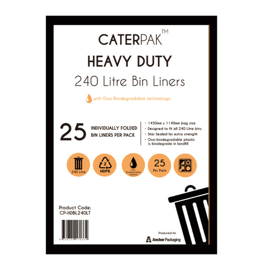 CaterPak Heavy Duty Bin Liner 240L