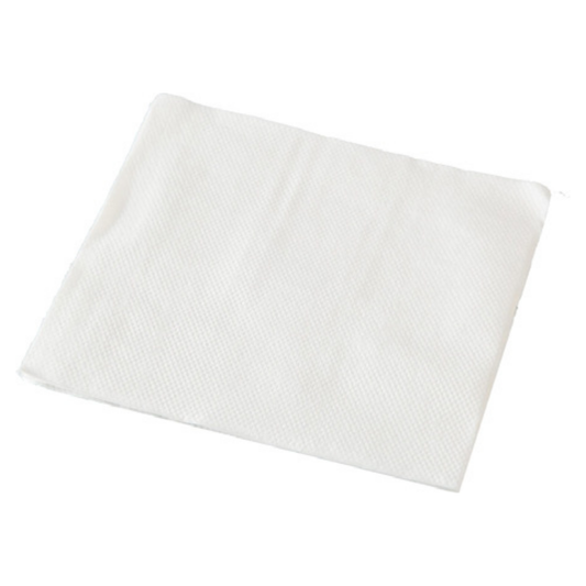 Culinaire 1 Ply Lunch White Napkin Quarter Fold