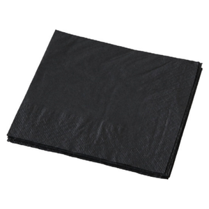 Culinaire 2 Ply Black Cocktail Napkin - 2000/ctn