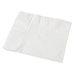 Culinaire 2 Ply White Dinner Napkin Quarter Fold