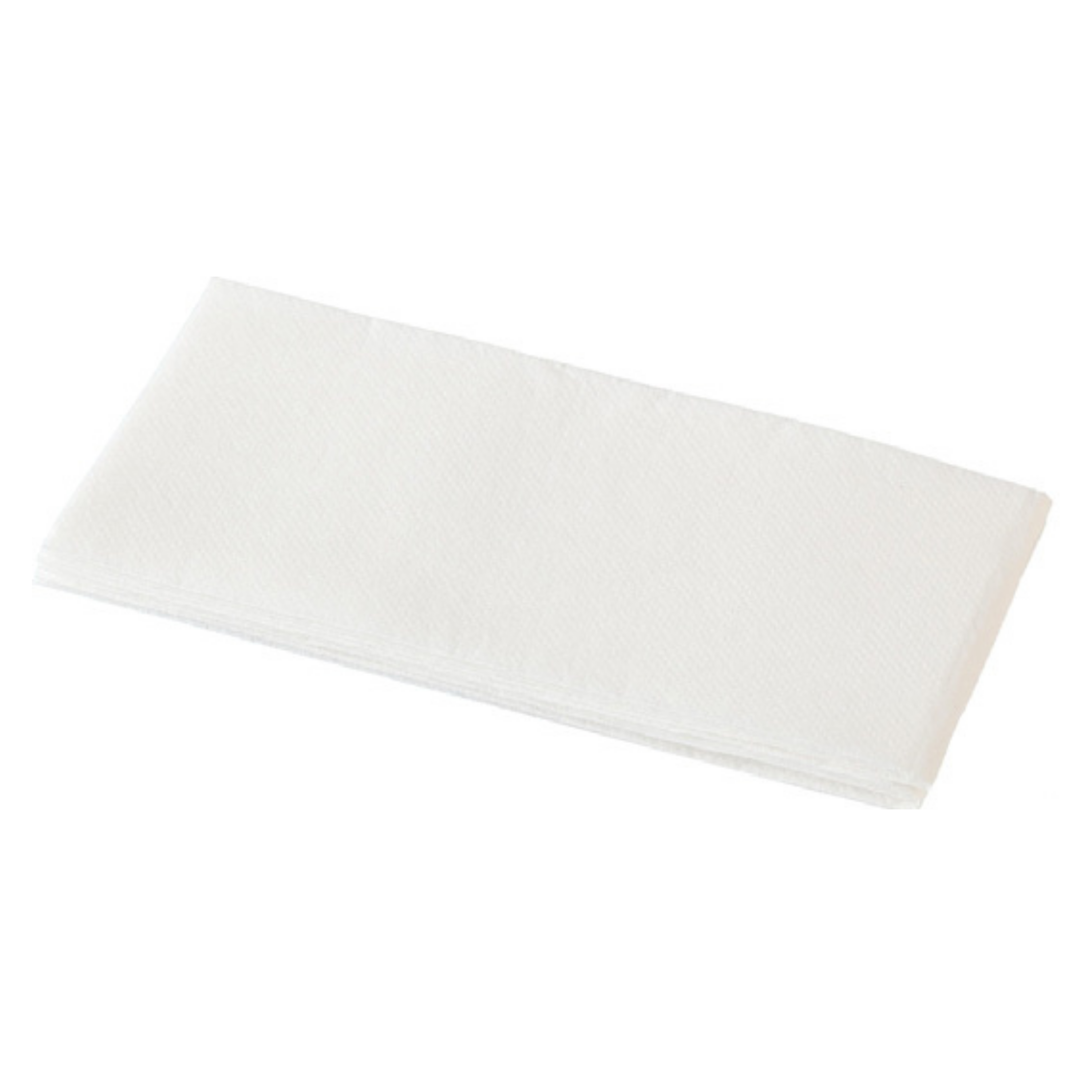 Culinaire Linen Look White Dinner Napkin GT Fold