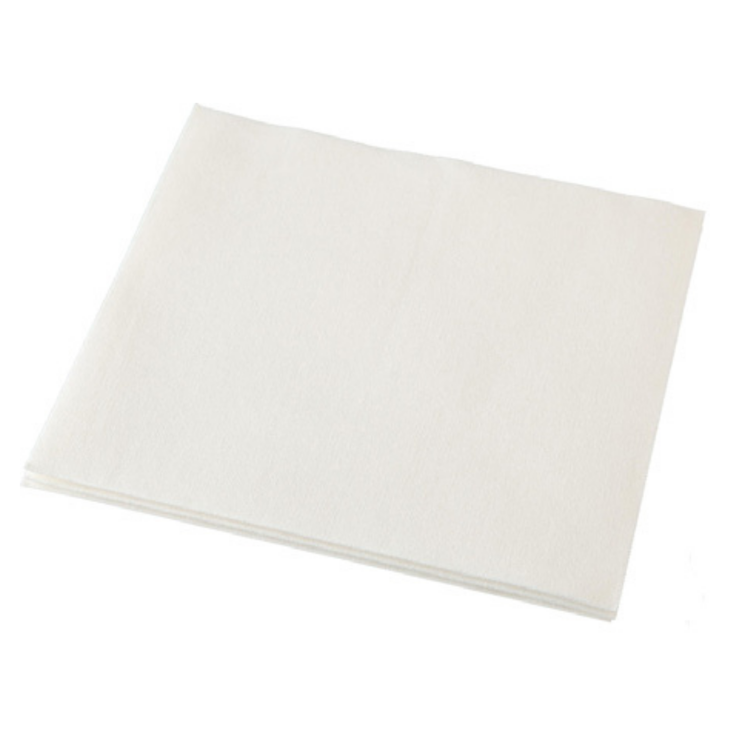 Culinaire Linen Look White Dinner Napkin Qtr Fold