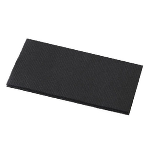 Culinaire Quilted Black Dinner Napkin GT Fold