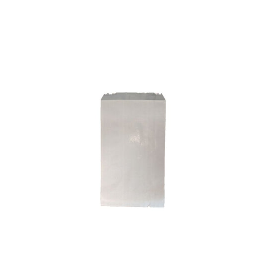 Plain White Jumbo Foil Chicken Bag