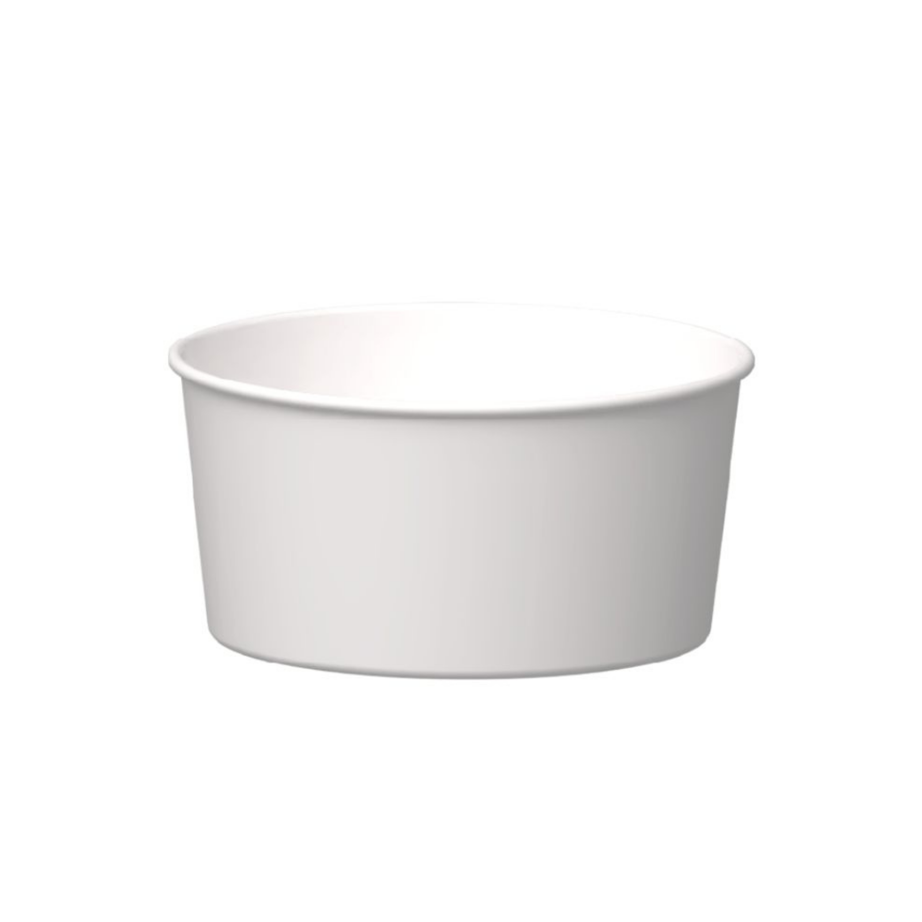 Food Container Cup 8oz Plain White - 605/Ctn