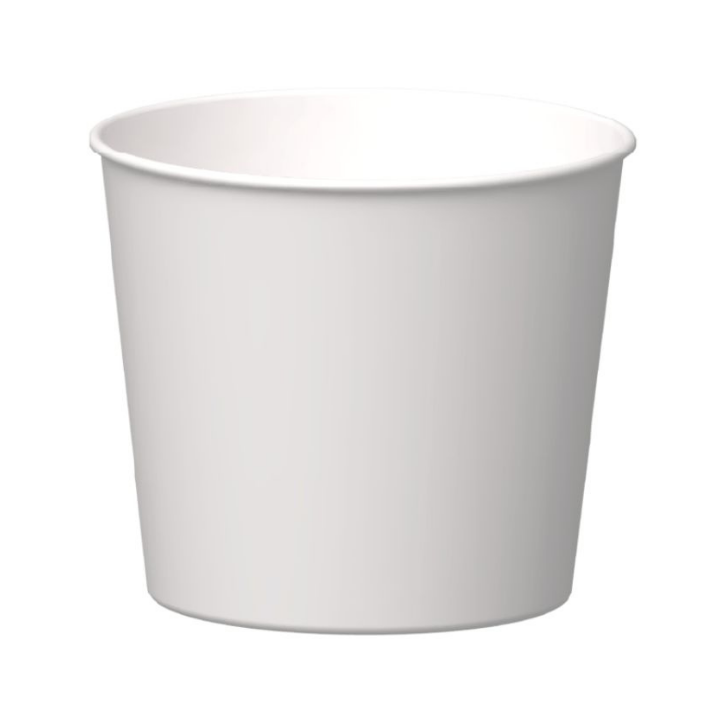 Food Container Cup 25oz Plain White - 550/Ctn