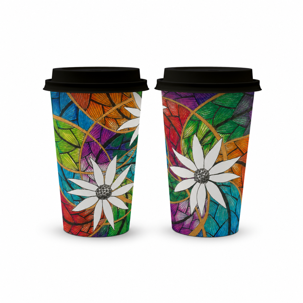 16oz (460ml) NaturalPak Single Wall Trend Cup