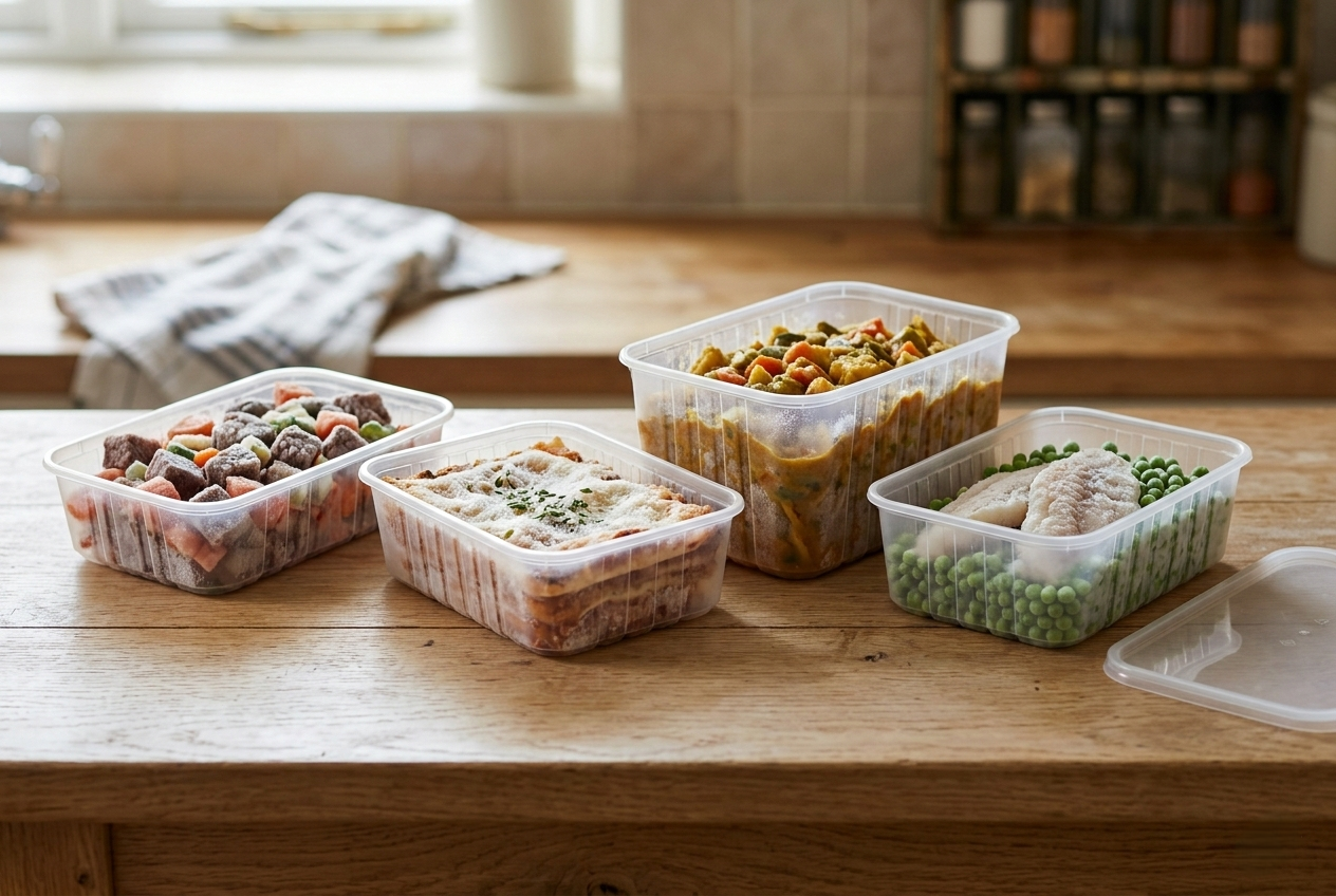 Freezer Grade Containers & Lids