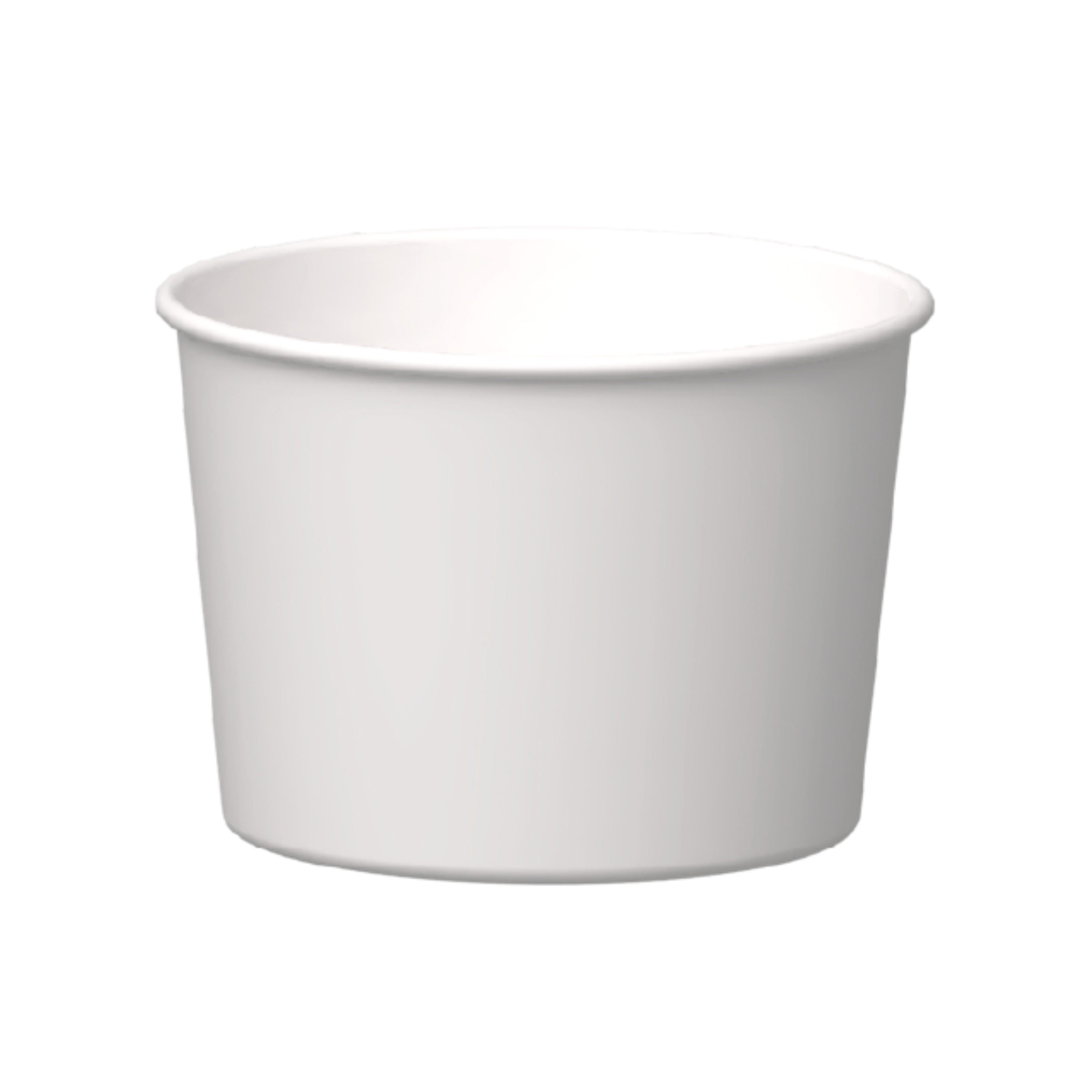 Ice Cream Cup 3oz Plain White - 1500/Ctn