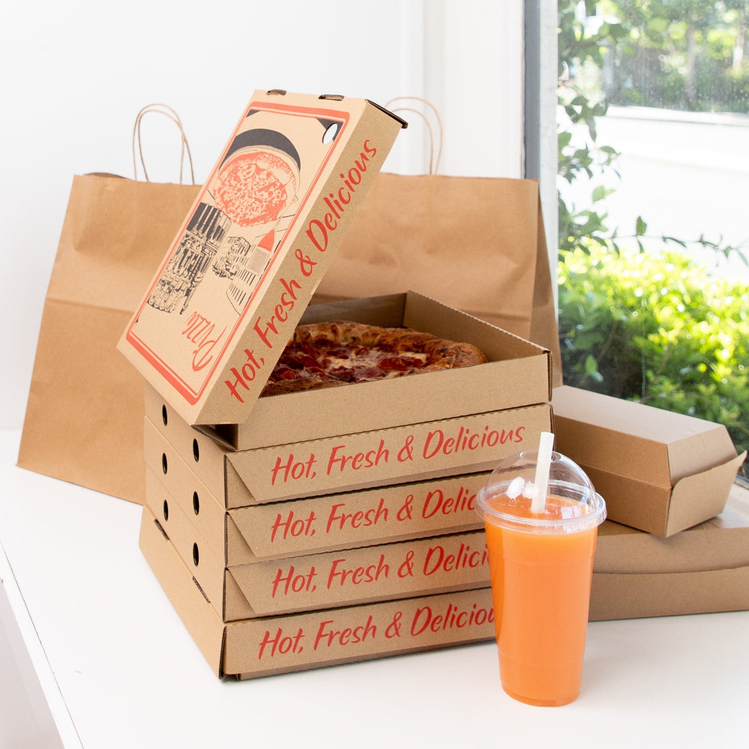 Trend Pizza Roman 13" DF Brown - 50/Bundle
