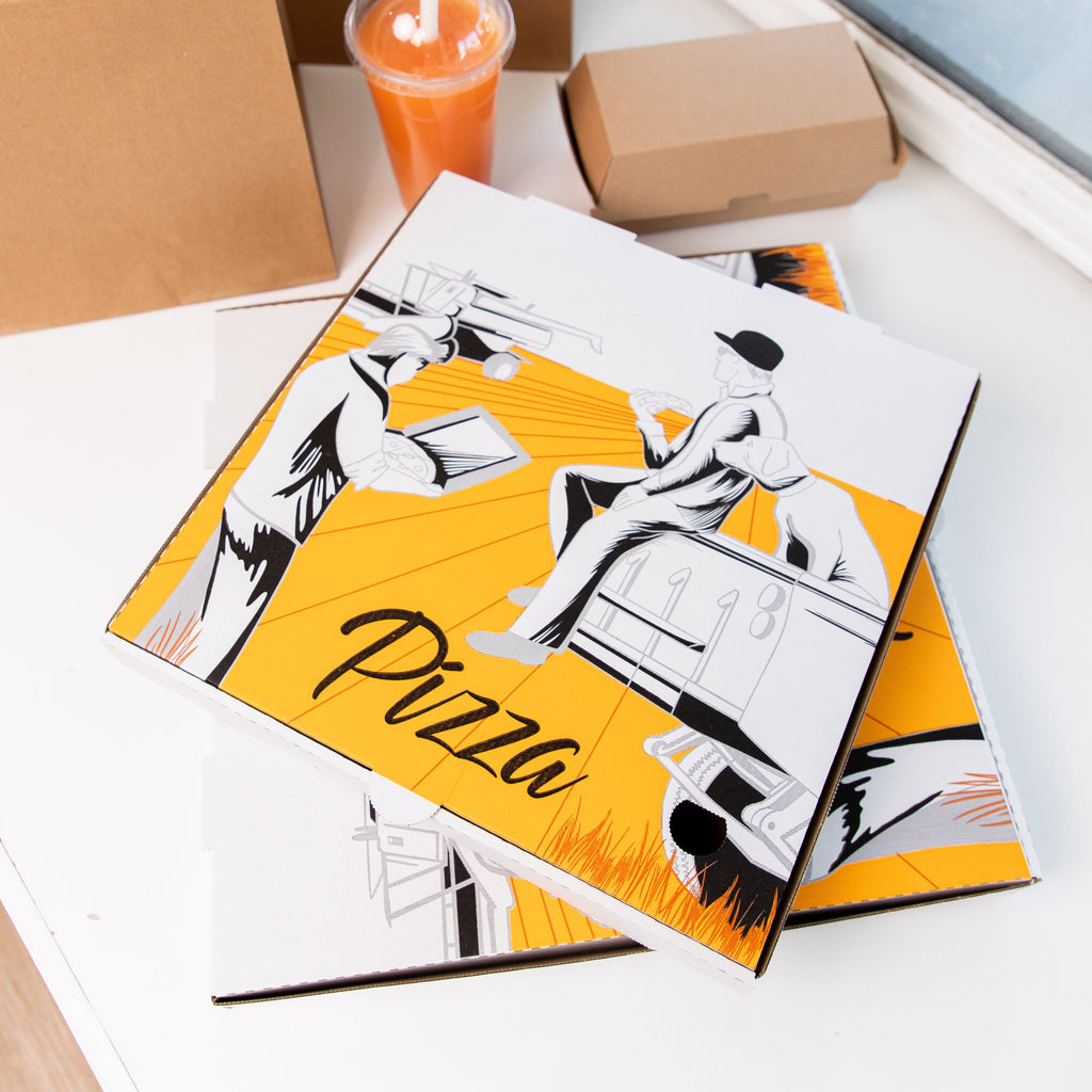Trend Pizza Harvest 15" SF White - 50/Bundle