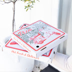 Trend Pizza Vespa 13" DF White - 50/Bundle