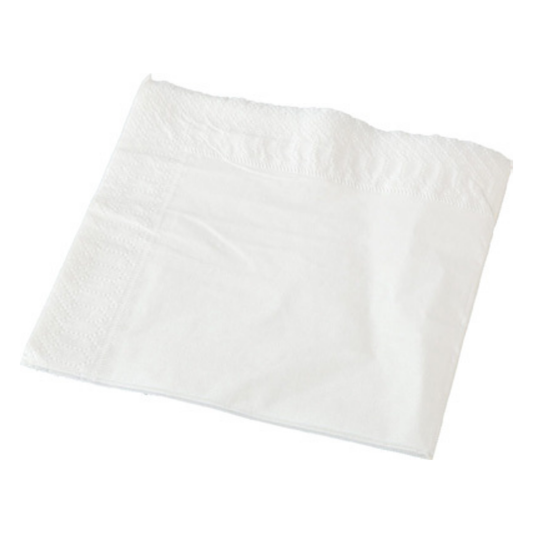 2 ply White Luncheon Napkins Quarter Fold - 2000