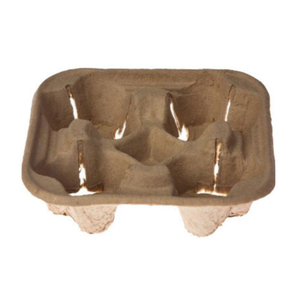 NaturalPak 4 Egg Board Cuptray - 300/ctn