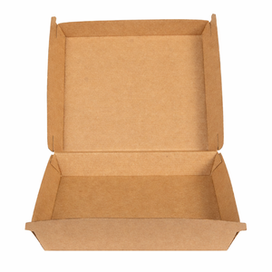 NaturalPak Brown Kraft Dinner Box - 150/ctn
