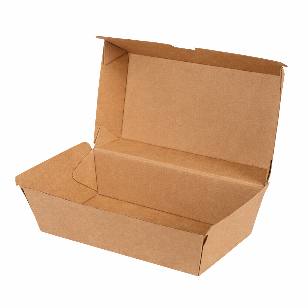 NaturalPak Brown Kraft Family Pack - 100/ctn