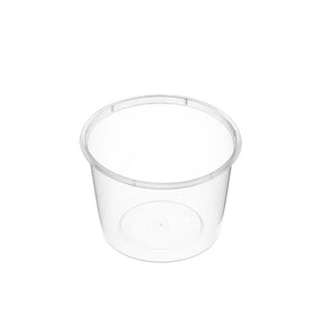 600ml Round Container - 500/ctn