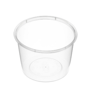600ml Round Container - 500/ctn