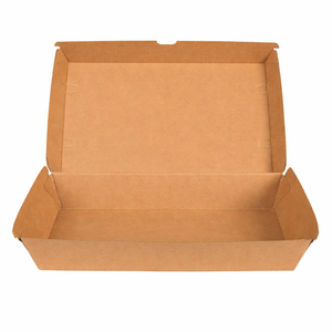 NaturalPak Brown Kraft Snack Box Large - 200/ctn