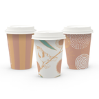 12oz (390ml) NaturalPak Single Wall Trend Cup