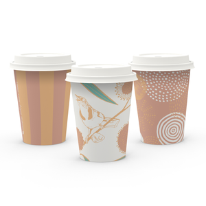 12oz (390ml) NaturalPak Single Wall Trend Cup