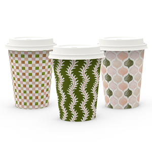 12oz (390ml) NaturalPak Single Wall Trend Cup