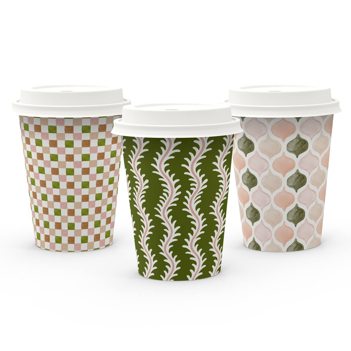 12oz (390ml) NaturalPak Single Wall Trend Cup