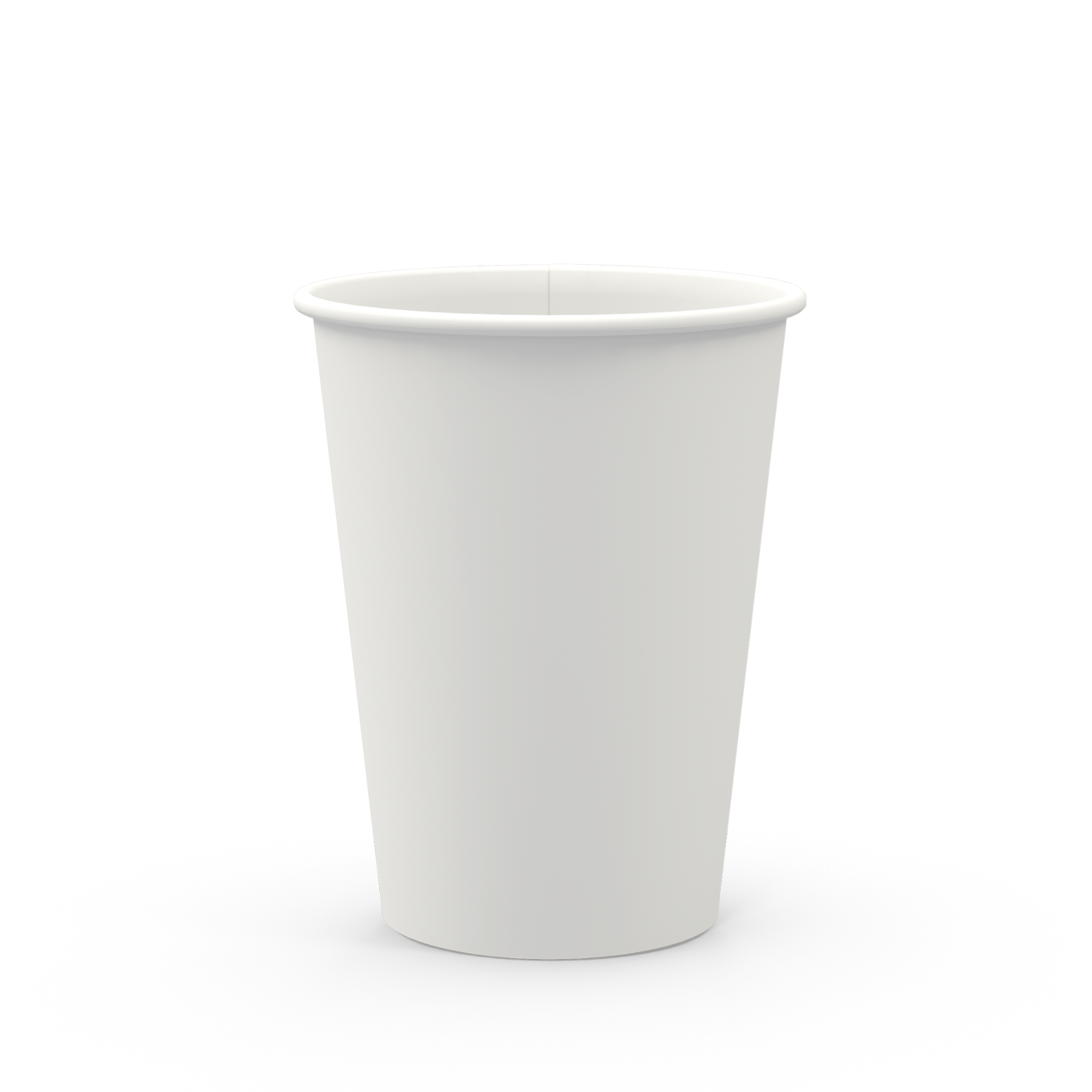 NatPak WHITE Single Wall 12oz Hot Cup - 1000ctn