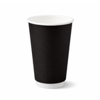 NatPak BLACK Double Wall 16oz Hot Cup - 500ctn