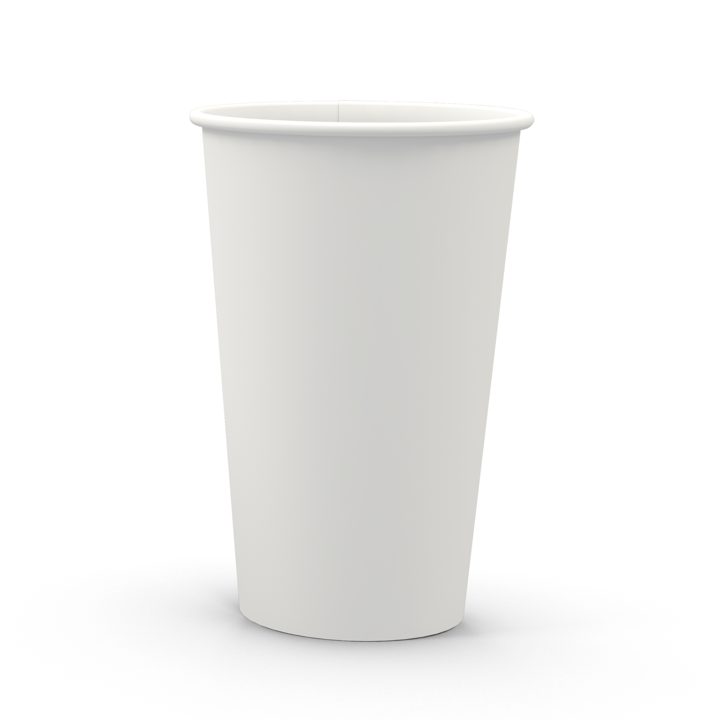 NatPak WHITE Single Wall 16oz Hot Cup - 1000ctn