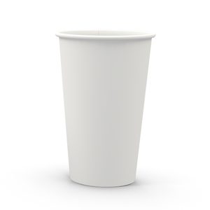 NatPak WHITE Single Wall 16oz Hot Cup - 1000ctn