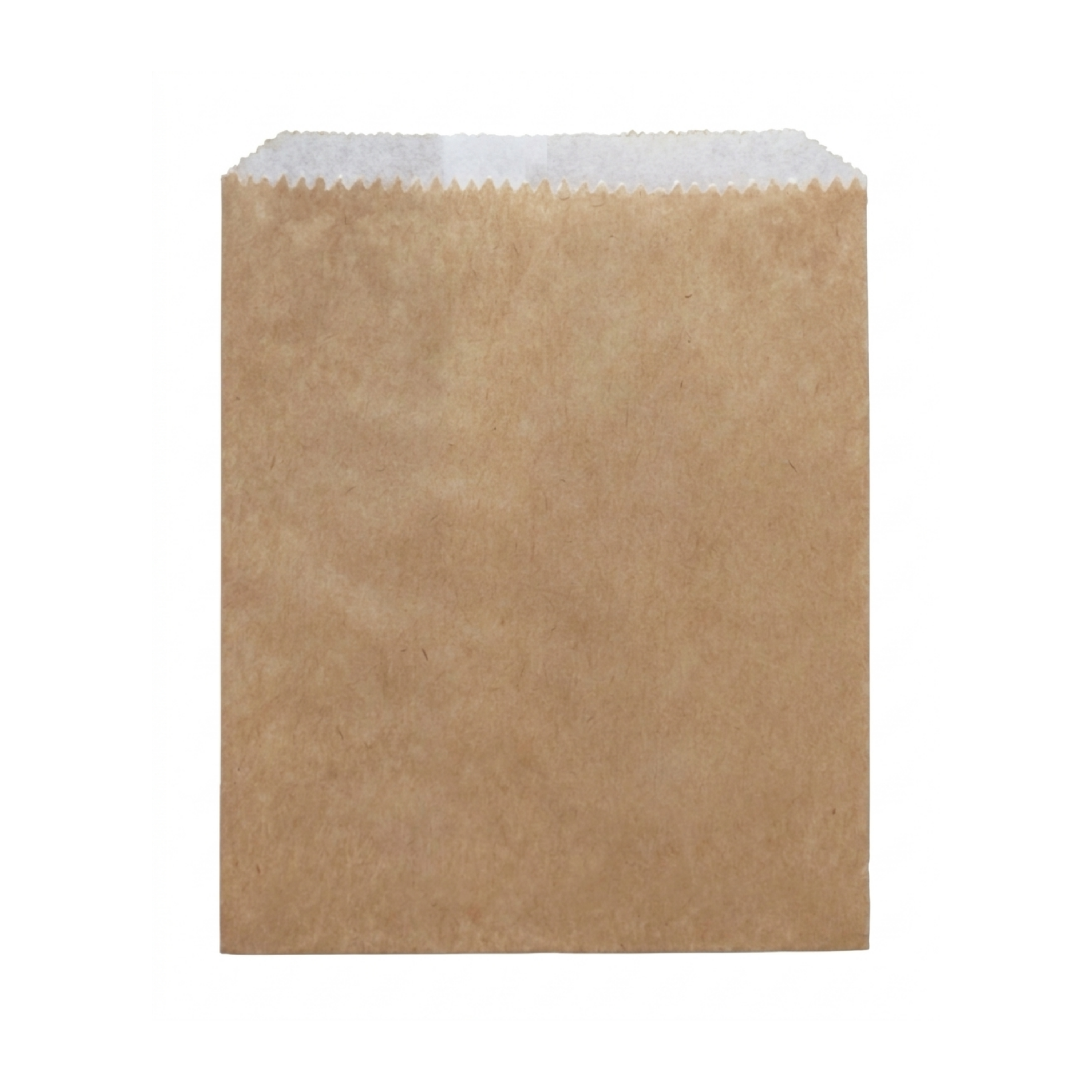 Greaseproof 1 Long Kraft Satchel Bag - 1000/Ctn