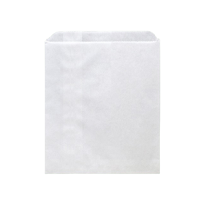 1 Long White Kraft Satchel Bag - 2000/Ctn
