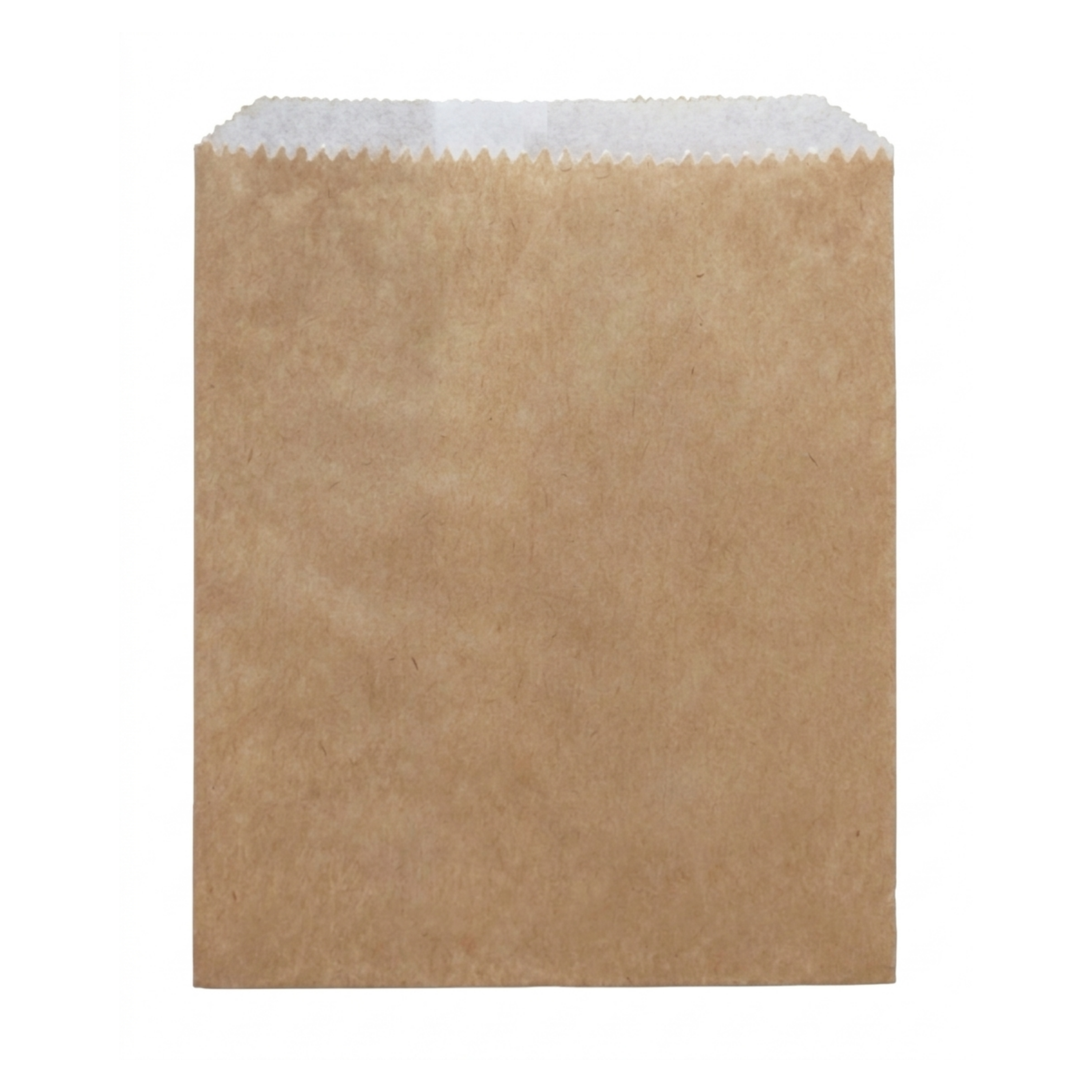 Greaseproof 2 Long Kraft Satchel Bag - 1000/Ctn