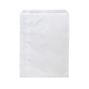 2 Long White Kraft Satchel Bag - 2000/Ctn