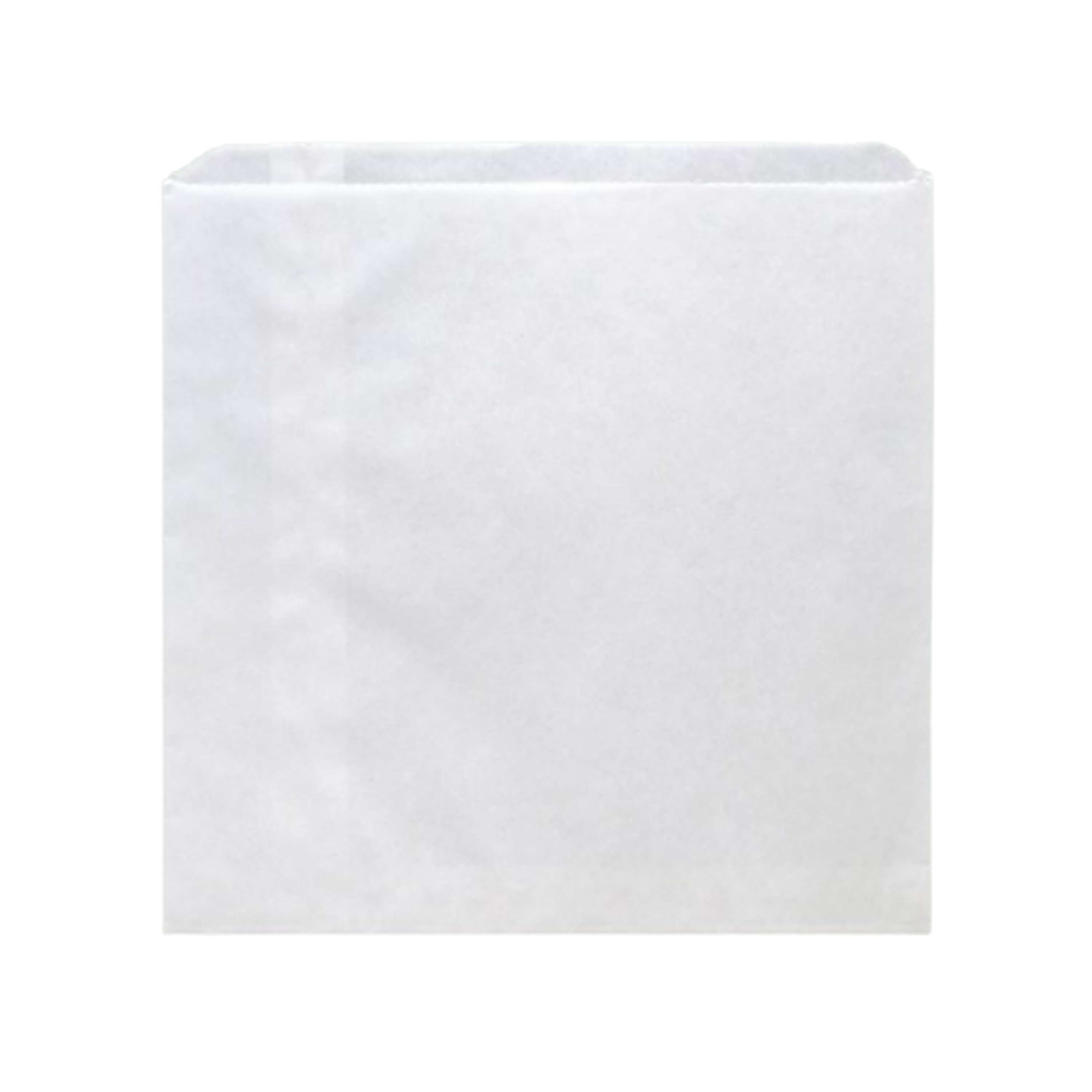 2 Square White Kraft Satchel Bag - 2000/Ctn