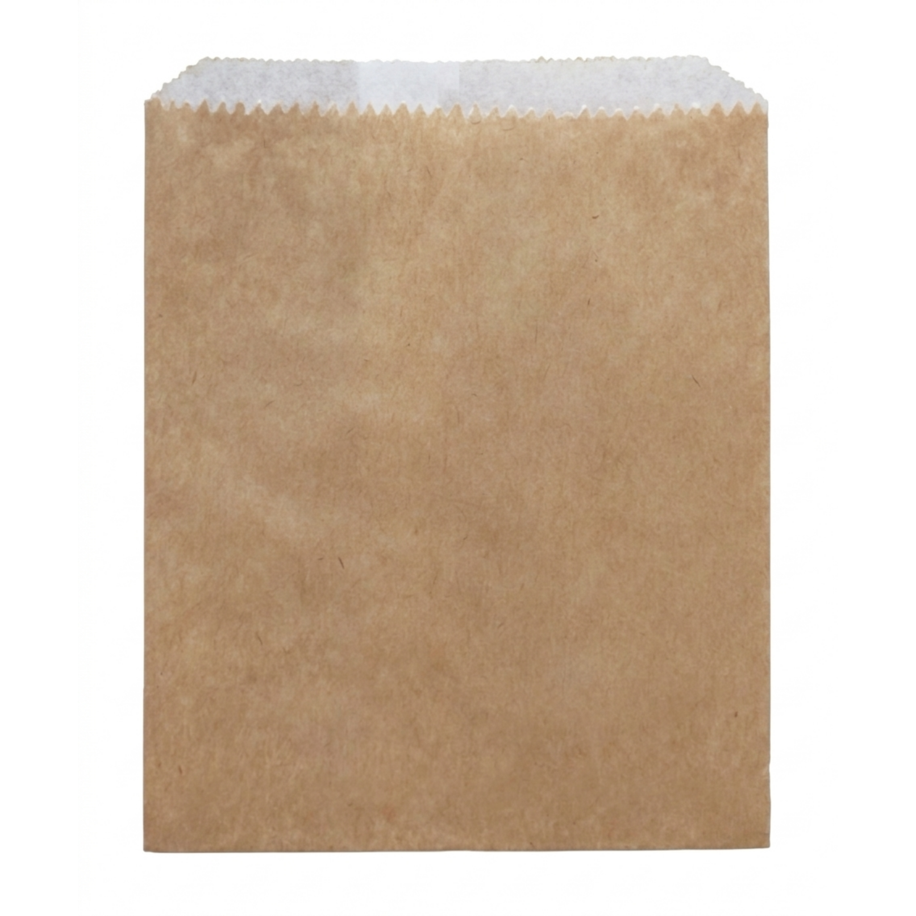 Greaseproof 3 Long Kraft Satchel Bag - 500/Ctn