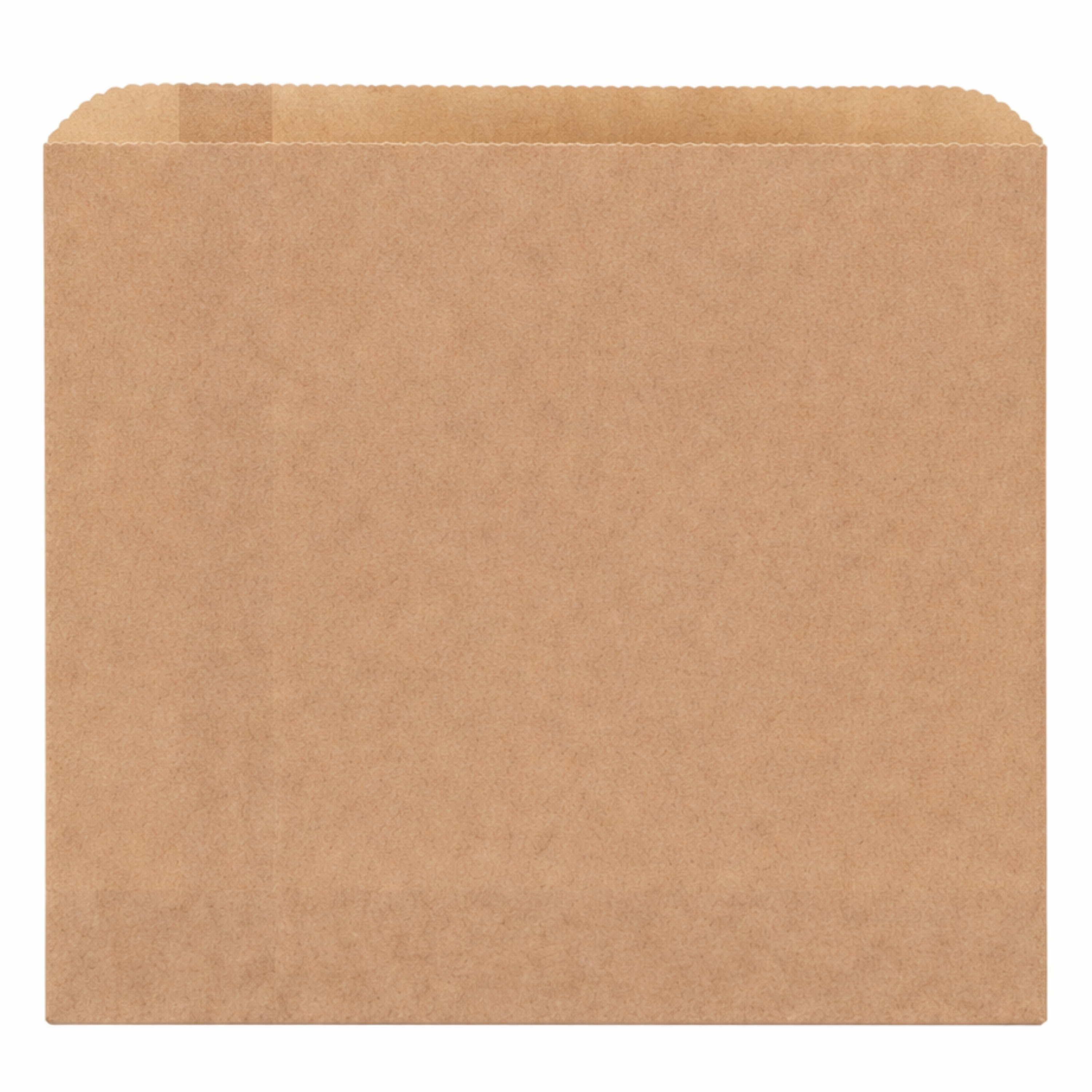 6 Square Brown Kraft Satchel Bag - 1000/Ctn
