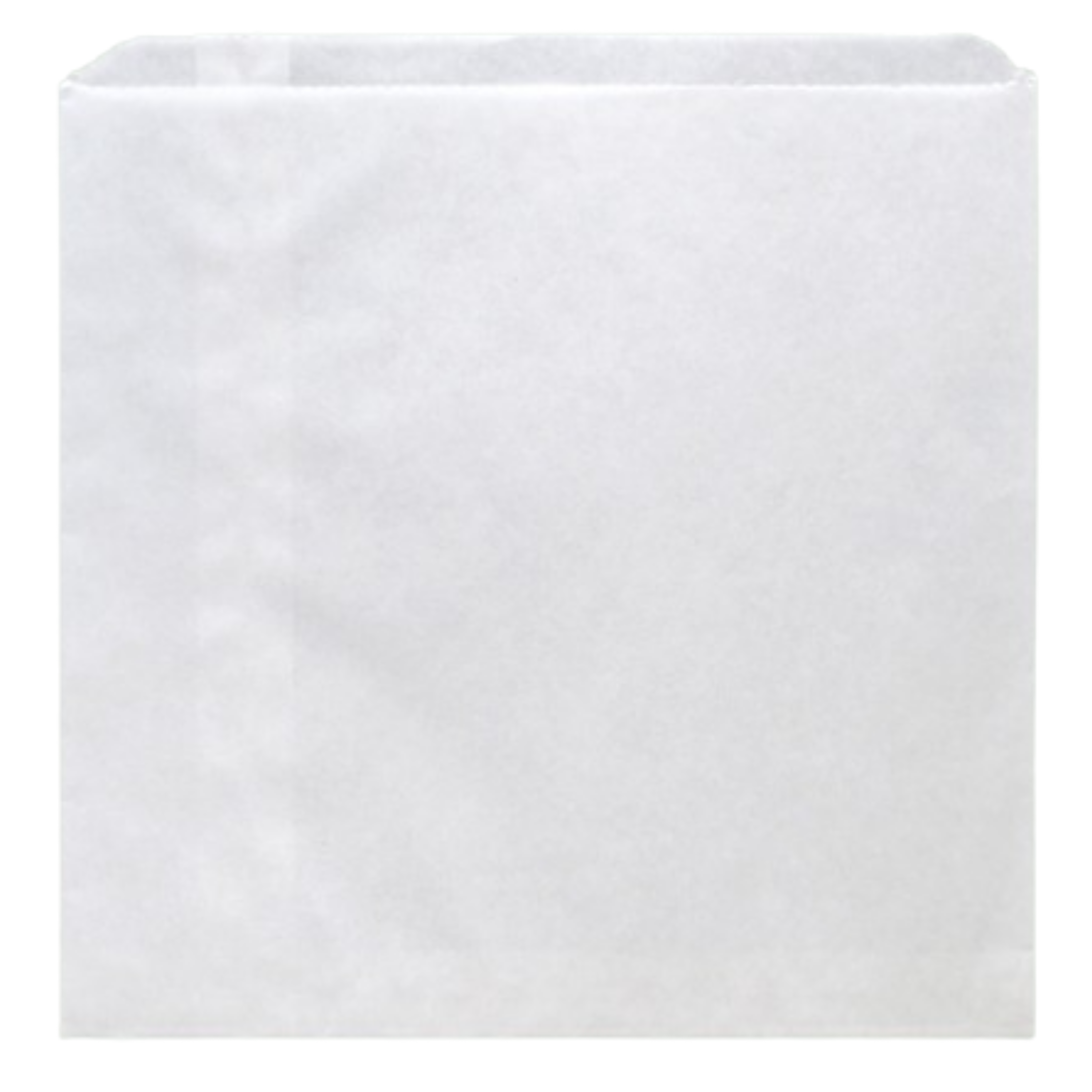 6 Square White Kraft Satchel Bag - 1000/Ctn