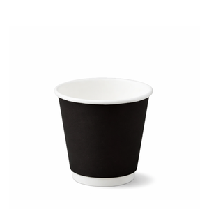 NatPak BLACK Double Wall 8oz Hot Cup - 500ctn