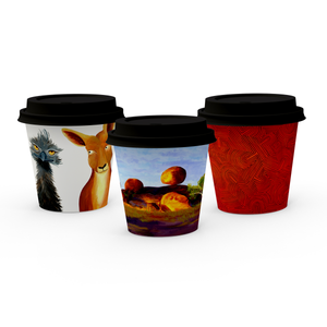 8oz (295ml) NaturalPak Single Wall Trend Cup